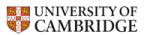 University of Cambridge company logo